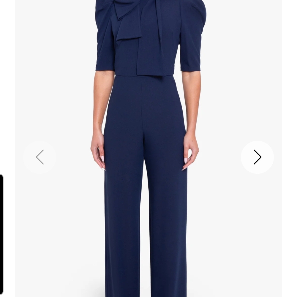 Black Halo Midnight Blue Jumpsuit